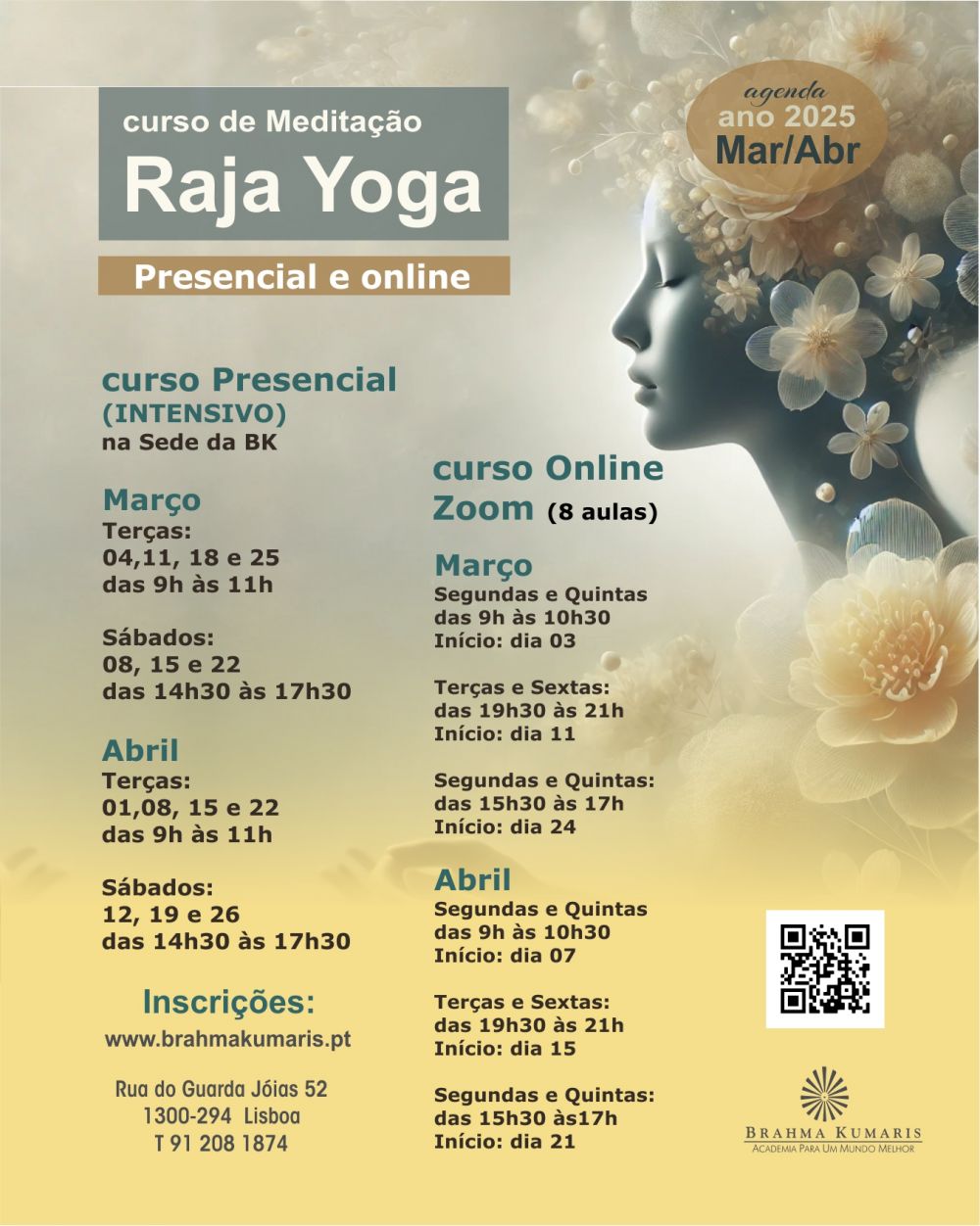 Curso de Meditação Raja Yoga | e-cultura