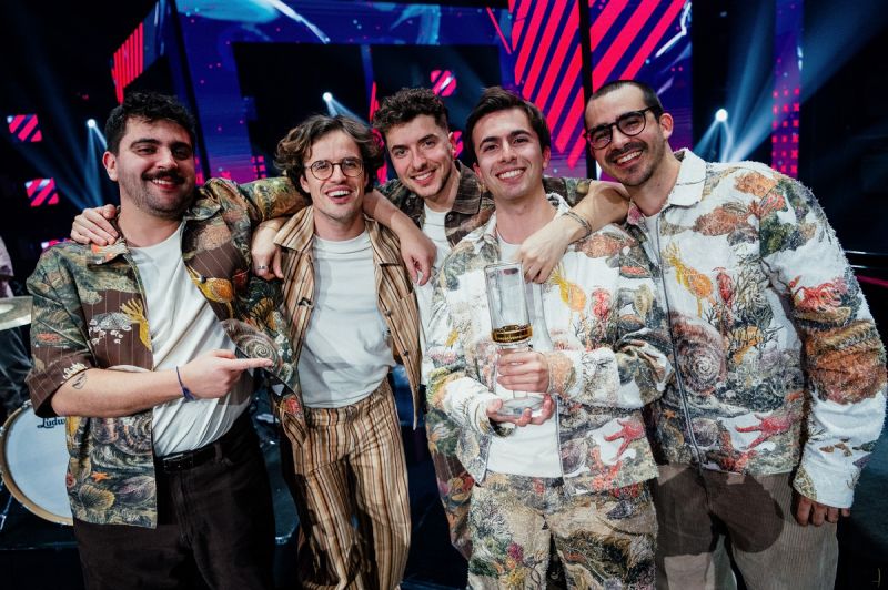 NAPA representará Portugal no Festival Eurovisão da Canção 2025 © Pedro Pina / RTP / LUSA NAPA representará Portugal no Festival Eurovisão da Canção 2025 © Pedro Pina / RTP / LUSA