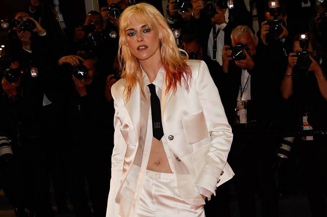 Kristen Stewart esteve no Festival de Cannes, onde estreou o seu primeiro filme enquanto realizadora "The Chronology of Water" © Mohammed Badra/EPA