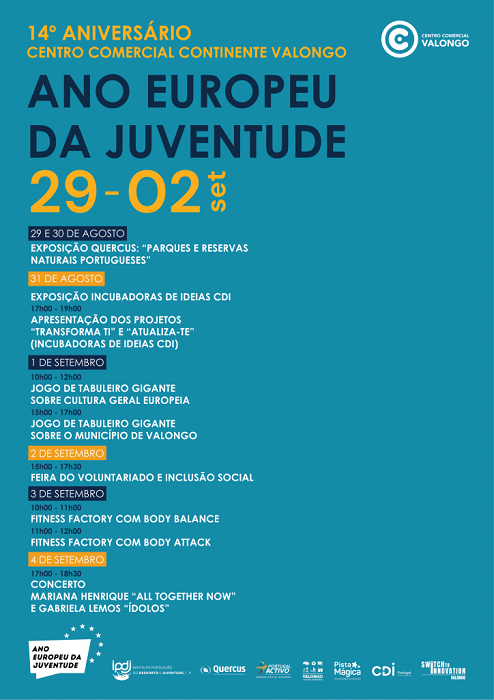 Centro Comercial Continente De Valongo Celebra Ano Europeu Da Juventude centro-comercial-continente-de-valongo-celebra-ano-europeu-da-juventude